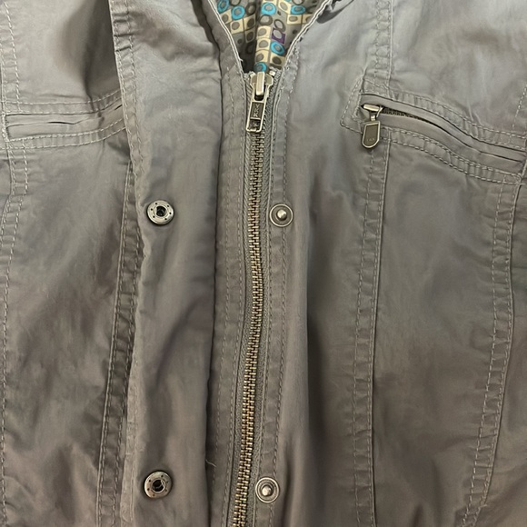 TRIBAL GRAY Utility JACKET SIZE 10 - Picture 6 of 9